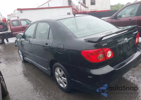 2008 Toyota Corolla S z USA, uszkodzony, nr VIN 2T1BR32E08C861673